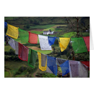 Close Up Of Prayer Flags
