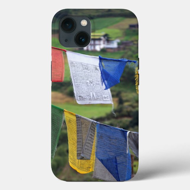 Close Up Of Prayer Flags Case-Mate iPhone Case (Back)