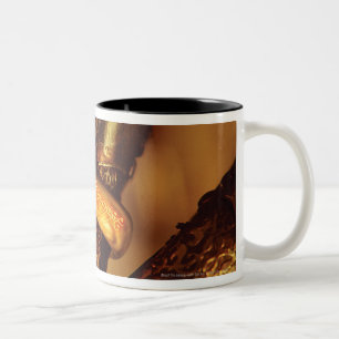 Close Up of Ring Two-Tone Coffee Mug