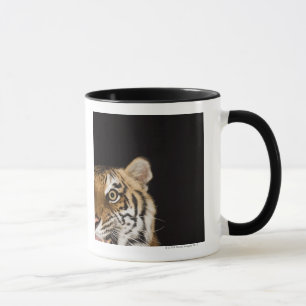 Close up of roaring tiger's face mug