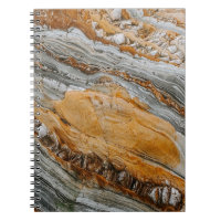 Close-up photography of grey and orange stones