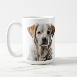 Close-Up Portrait of a Sweet-Faced Dog Coffee Mug