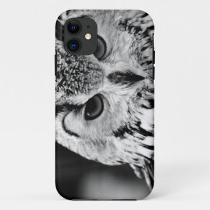 Close Up Portrait Of Eurasian Eagle-owl iPhone 11 Case