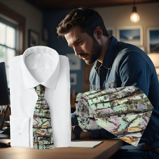 Close-up scene of birch log stumps, rustic charm tie