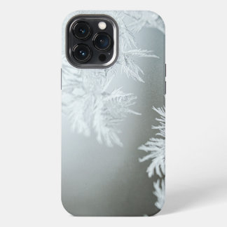 Close Up Shot of Snow Flakes iPhone 13 Pro Max Case