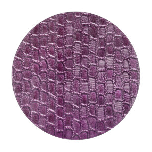 Close-Up Texture: Leather Material Detail Cutting Board
