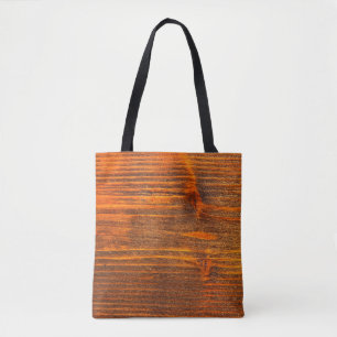 Close-up texture of old wooden floor, part of the tote bag