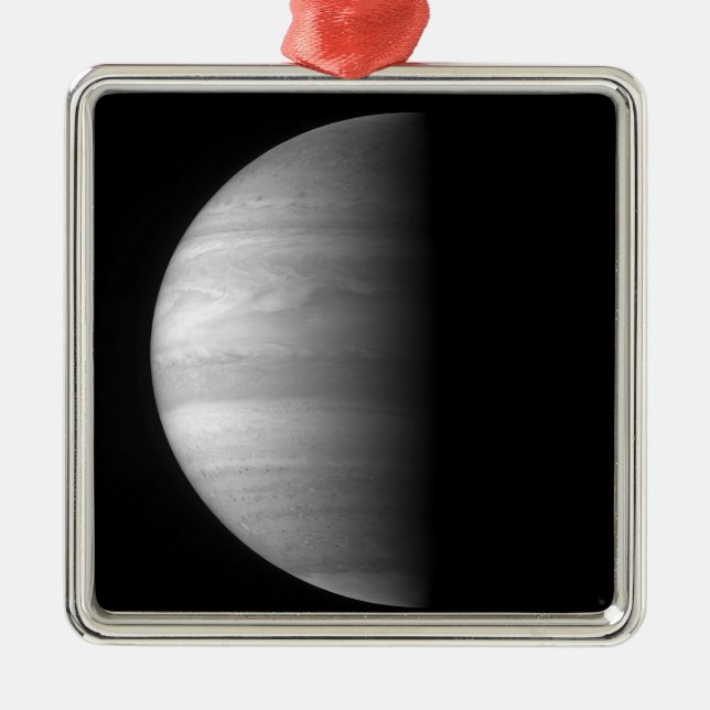 Close-up view of the planet Jupiter Metal Tree Decoration (Front)
