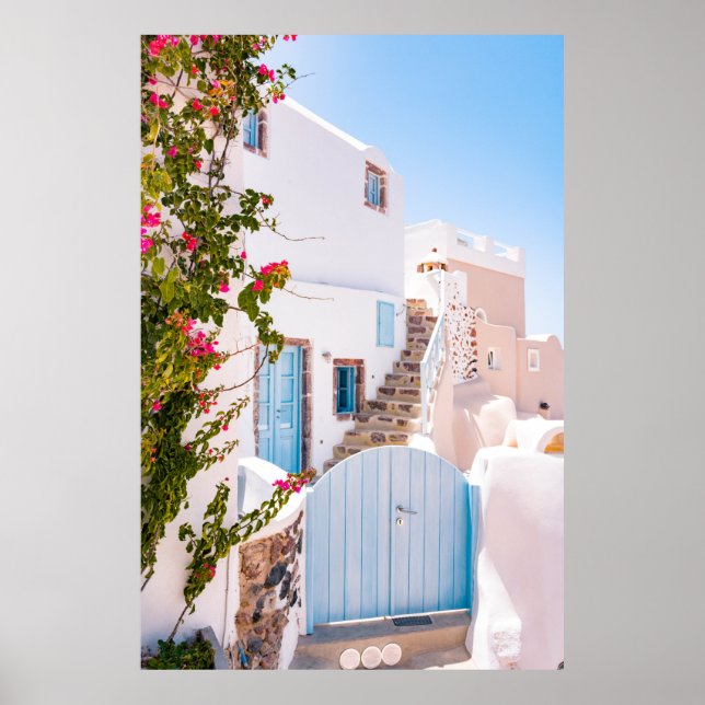 CLOSED BLUE GATE POSTER (Front)