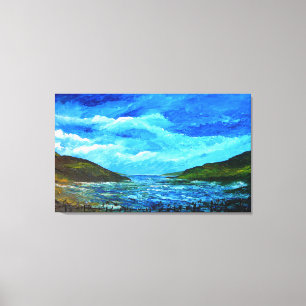 Closed borders 2012 canvas print