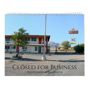 Closed For Business by Ben Webster Calendar