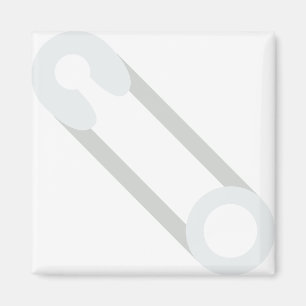 closed safety pin magnet