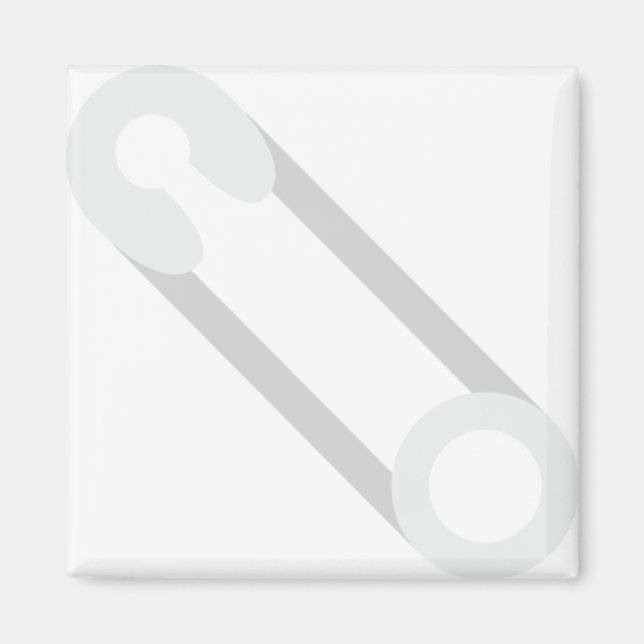 closed safety pin magnet (Front)