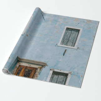 CLOSED WINDOWS AND DOOR WRAPPING PAPER