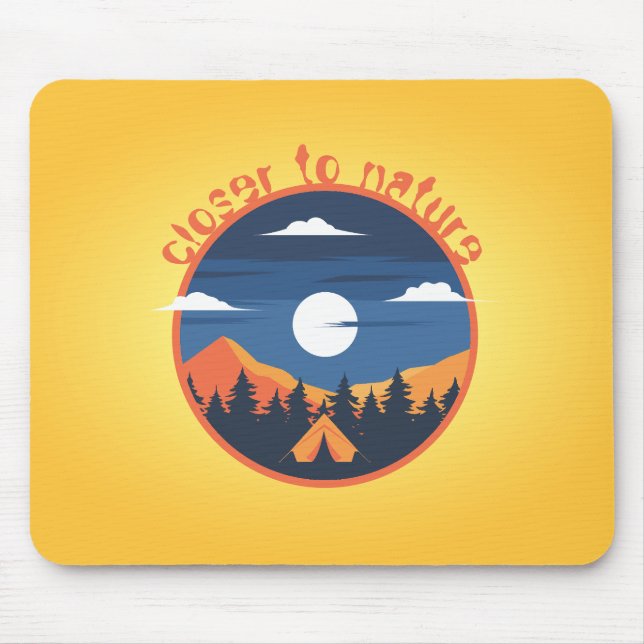 Closer to nature mouse pad (Front)