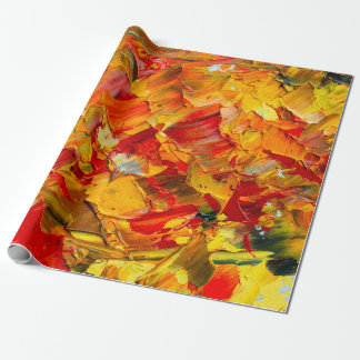 Closeup macro texture fragment of oil painting fin wrapping paper
