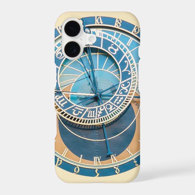 Closeup on Prague Astronomical Clock, Czech R. (Back)
