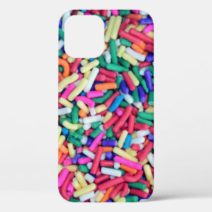 Closeup photo of assorted-colour decor iPhone 12 case