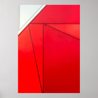 Closeup photo of red board