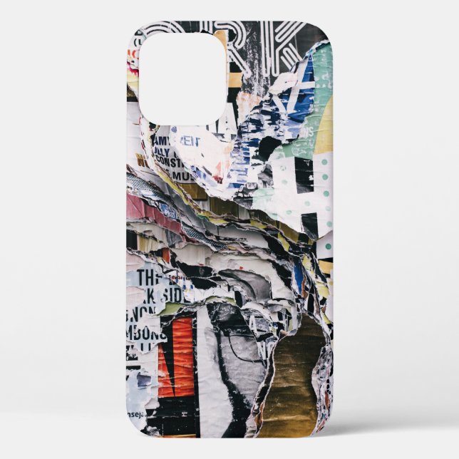 Closeup photo of torn papers Case-Mate iPhone case (Back)
