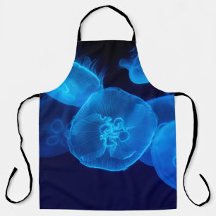 CLOSEUP PHOTOGRAPHY OF SWARM OF JELLYFISH APRON