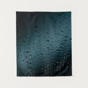 Closeup photography of tear drops tapestry