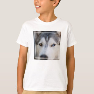 Closeup Stoic Gaze of an Alaskan Malamute T-Shirt