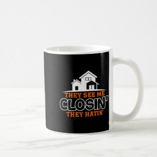 Closing S Like A Boss Real Estate Funny Realtor  Coffee Mug