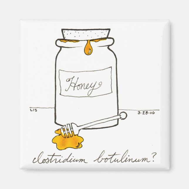 Clostridium Botulinum magnet (Front)