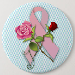 Closure for the Breast Cancer Survivor 6 Cm Round Badge