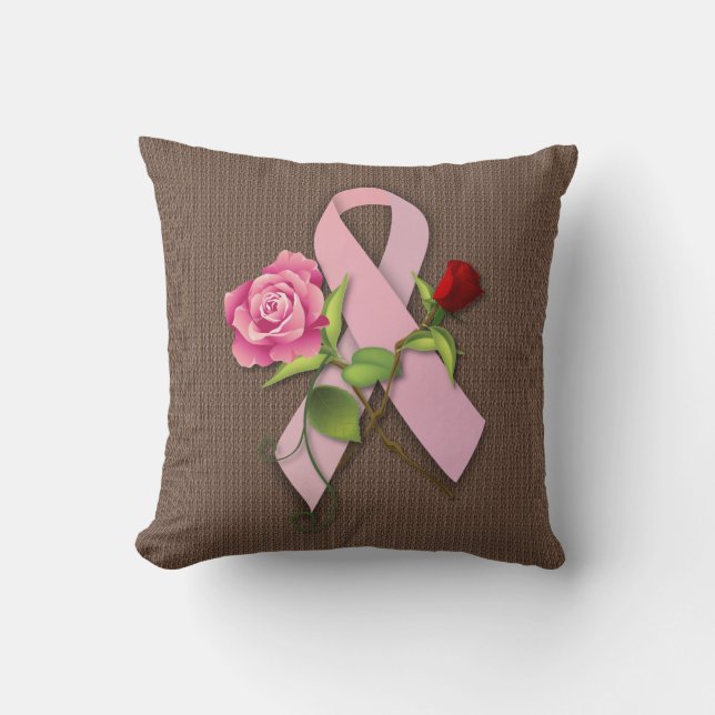 Closure for the Breast Cancer Survivor Cushion (Front)