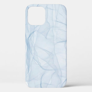 Cloth blue modern background art iPhone 12 case