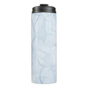 Cloth blue modern background art thermal tumbler