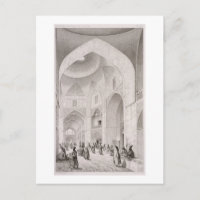 Cloth Market, in Isfahan, from 'Voyage Pittoresque