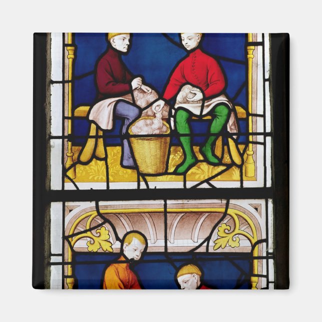 Cloth Merchant's Window Magnet (Front)