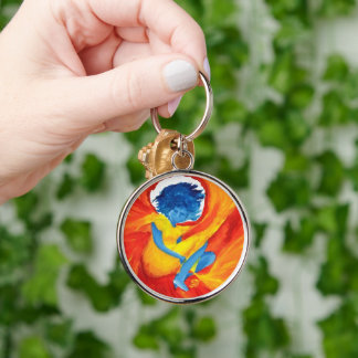 Cloth of Fire Key Ring