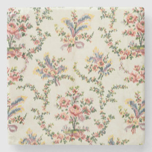 Cloth woven for Queen Marie Antoinette at the Pala Stone Coaster