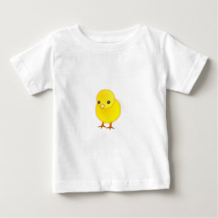 Clothes-Baby T-Shirt-Animals-Yellow Baby Chick T-Shirt