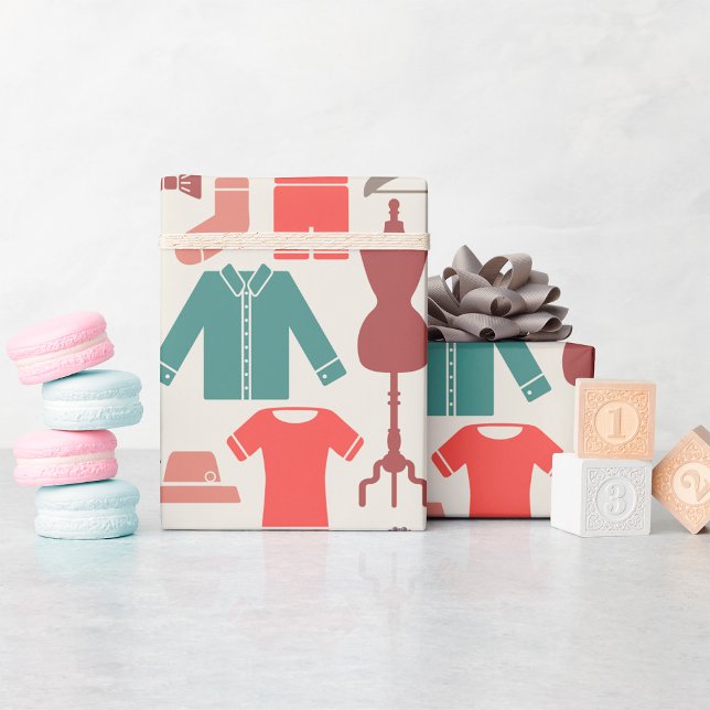 Clothes Icons Wrapping Paper (Creator Uploaded)