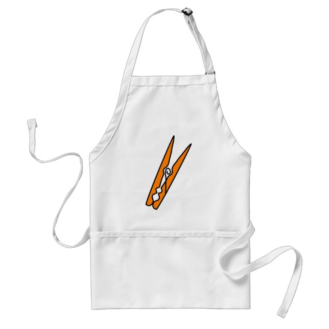 Clothes Peg Standard Apron (Front)