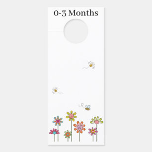Clothes Rail Divider Hanger - 0-3 Months Busy Bees