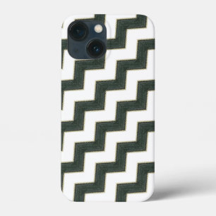 Clothes zipper pattern iPhone 13 mini case