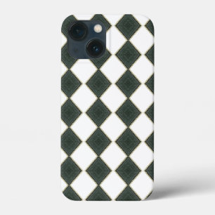 Clothes zipper pattern iPhone 13 mini case
