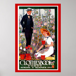 Clothesbook Forty: Spring and Summer 1917 Poster