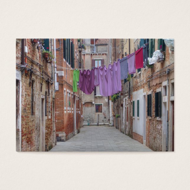 Clothesline In Venice Italy (Front)