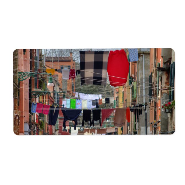 Clotheslines In Venice Italy (Front)