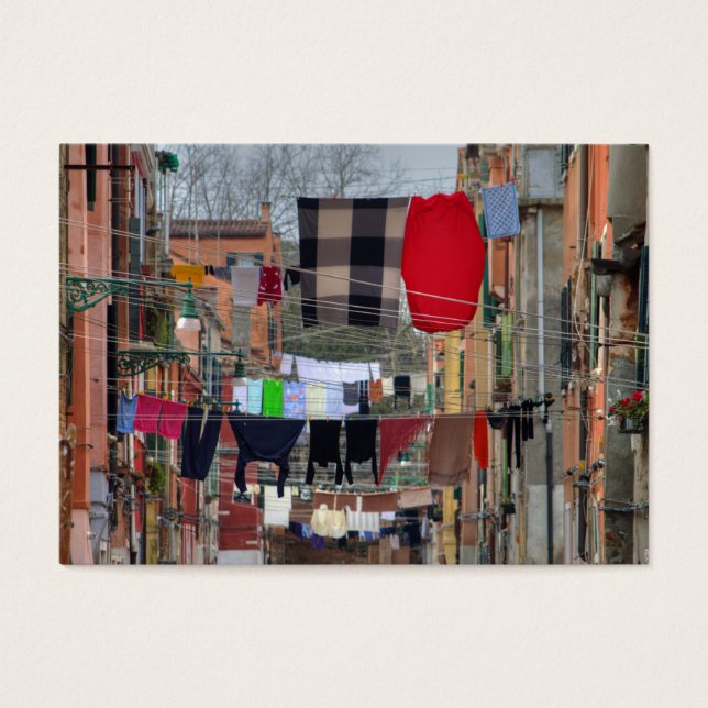 Clotheslines In Venice Italy (Front)