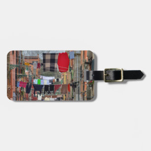 Clotheslines In Venice Italy Luggage Tag