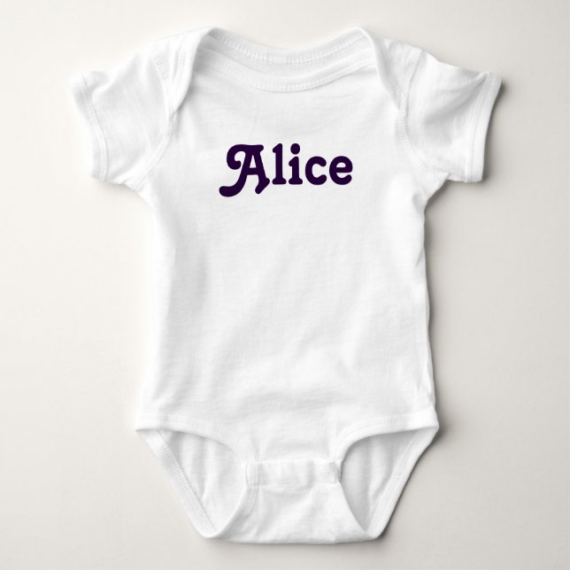 Clothing Baby Alice Baby Bodysuit (Front)