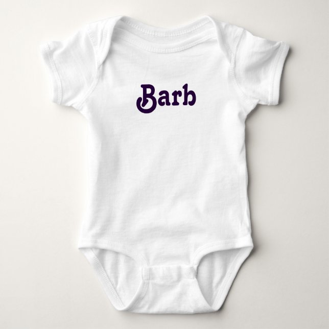 Clothing Baby Barb Bodysuit (Front)